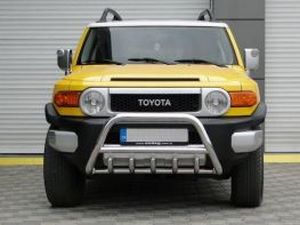 Кенгурятник с грилем Toyota FJ Cruiser (2006-) 2 2