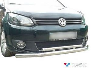 Защита передняя VW Caddy III (04-10) - труба двойная 2
