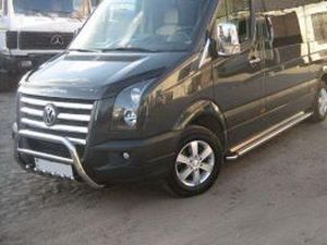 Кенгурятник передній VW Crafter I (06-16) - з грилем 3