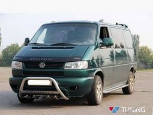 Кенгурятник с грилем Volkswagen T4 - с надписью 3 3