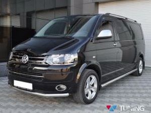 Защита передняя VOLKSWAGEN T5 (03-15) труба прямая - фото #3 3