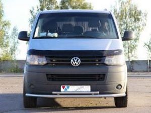 Защита передняя VOLKSWAGEN T5 (03-15) труба двойная - фото #2 2