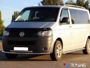 Защита передняя VOLKSWAGEN T5 (03-15) труба двойная - фото #3 3