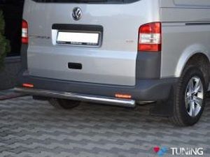 Защита задняя VW T5 / T5+ (03-15) - труба прямая 3