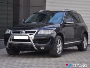 Кенгурятник VW Touareg I (2002-2010) с перемычкой 3