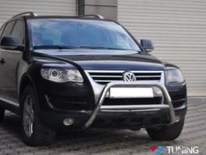 Кенгурятник VW Touareg I (2002-2010) с перемычкой 4