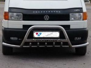 Кенгурятник с одинарными усами Volkswagen T4 4 4