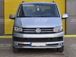 VW T6 (2015-) - одинарная труба переднего бампера 2 2