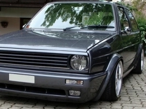 Передні повторювачі повороту VW Golf II (83-92) - в широкий бампер (хром) 4