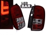 Ліхтарі задні Dacia Duster (10-17) - LED BAR червоно-димчасті 1