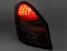 Ліхтарі задні Skoda Fabia II (07-14) - LED BAR червоно-білі 2
