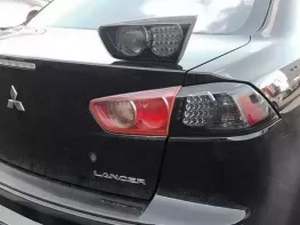 Ліхтарі задні Mitsubishi Lancer X (07-10) SD - LED димчасті 4