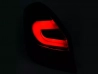 Ліхтарі задні Skoda Fabia II (07-14) - LED BAR червоно-димчасті 3