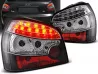 Ліхтарі задні Audi A3 8L (96-00) 3D / 5D Hatchback - LED чорні (Sonar) 1