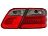 Фонари задние MERCEDES W210 Sedan - LED красно-дымчатые 2 2
