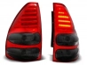 Ліхтарі задні Toyota LC 120 Prado III (02-09) - червоно-димчасті LED v2 1