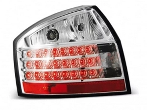 Ліхтарі задні Audi A4 B6 (00-04) Sedan - LED хром (v.1) 2