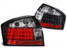 Ліхтарі задні Audi A4 B6 (00-04) Sedan - LED чорні (v.1) 1