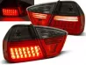 Ліхтарі задні BMW E90 (05-08) - червоно-димчасті (LED стопи)