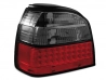 LED ліхтарі задні VW Golf III (91-97) - червоно-димчасті 2