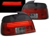 Ліхтарі задні BMW E39 (95-00) Sedan - LED BAR (червоно-димчасті) 1