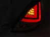 Ліхтарі задні Ford Fiesta (08-13) HB - LED BAR червоно-білі 2