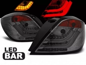 Ліхтарі задні Opel Astra H GTC (05-10) 3D - Led Bar димчасті 1