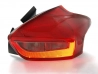 Ліхтарі задні Ford Focus III (C346; 15-18) HB рестайлінг - LED червоно-димчасті (Depo) 2