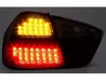 Ліхтарі задні BMW E90 (05-08) - червоно-димчасті (LED повороти) 3