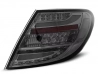 Задні ліхтарі Mercedes C W204 (07-10) Sedan - димчасті LED BAR (v3) 2