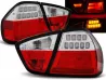 Ліхтарі задні BMW E90 (05-08) - LED BAR червоно-білі (Sonar) 1