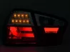 Ліхтарі задні BMW E90 (05-08) - LED BAR червоно-димчасті (Sonar) 3