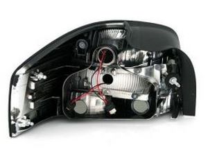 Ліхтарі задні Audi A3 8P (03-08) 3D LED червоно-димчасті 4