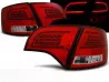 Ліхтарі задні Audi A4 B7 (04-08) Avant - LED BAR червоно-білі