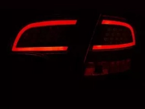 Ліхтарі задні Audi A4 B7 (04-08) Avant - LED BAR червоно-білі 2