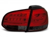 Ліхтарі задні VW Golf VI (08-12) HB - Led Bar червоно-димчасті 2