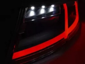 Ліхтарі задні Audi TT (8J; 06-14) - Led Bar червоно-білі 2