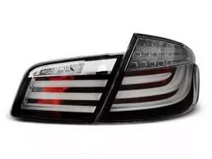 Ліхтарі задні BMW 5 F10 (10-13) Sedan - Led Bar (чорні) 2