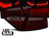 Ліхтарі задні Audi A5 I (8T; 07-11) Coupe - LED BAR червоно-димчасті 1