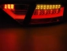 Ліхтарі задні Audi A5 I (8T; 07-11) Coupe - LED BAR червоно-димчасті 3