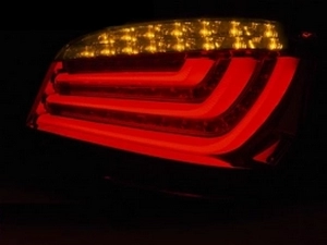 Ліхтарі задні BMW 5 E60 (03-07) - LED BAR (червоні) 3