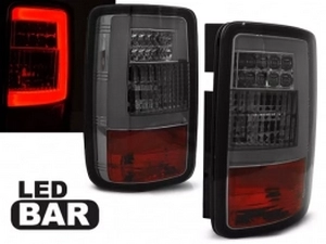 Ліхтарі задні VW Caddy III (2K; 04-14) - LED BAR димчасті 1