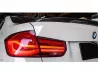 Ліхтарі задні BMW 3 F30 (11-15) Sedan - Led Bar червоні 4