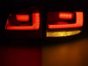 Фонари задние VW Tiguan I (11-15) рестайлинг - LED BAR (дымчатые) 3
