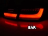 Ліхтарі задні BMW 3 F30 (11-19) - LED BAR з DTS (чорні) 2