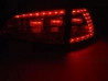 Ліхтарі задні червоно-білі VW Golf 7/VII (12-17) HB - LED динамічні повороти (GTI стиль) 2
