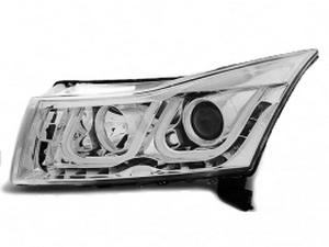 Фари Chevrolet Cruze J300 (09-12) - діодні (Tube Light) хром 2