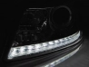 Фари Skoda Octavia A5 (09-12) рестайлінг - Daylight чорні TRU DRL 3
