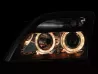 Фари Opel Vectra C (02-05) - ангельські очі хром 2