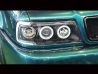 Фари Audi 80 B4 (91-96) - ангельські очі чорні 4